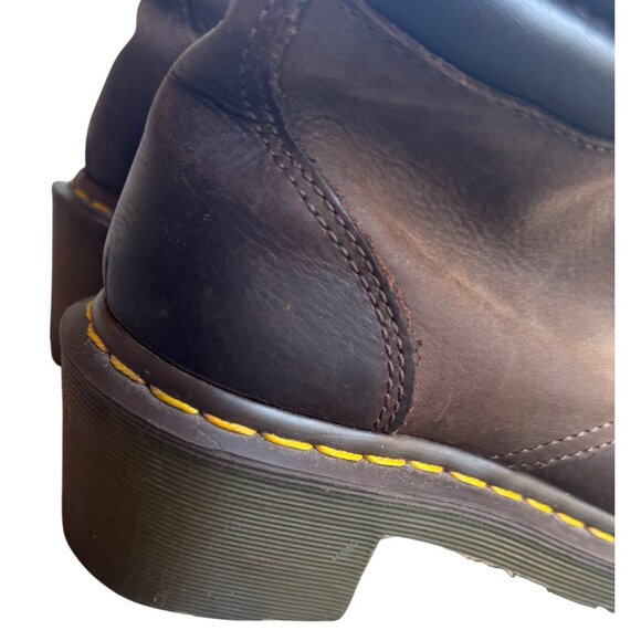 Dr. Martens Alexandra Women’s Size 8 Brown Heeled Ankle Boots - Picture 4 of 13